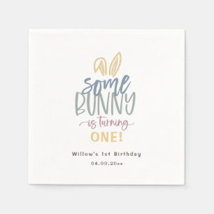 Bunny Birthday Party Servet