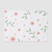 Bunny Birthday Party Tissuepapier (Voorkant)