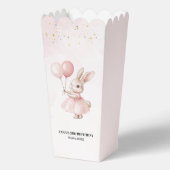 Bunny Birthday Pastel Pink | Schattigee Party Trea Bedankdoosjes (Voorkant)