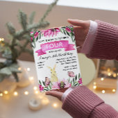 Bunny Birthday Uitnodiging