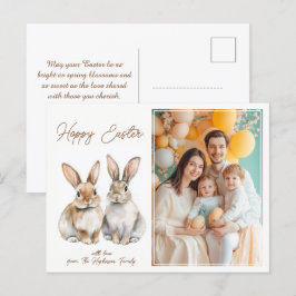 🐇Bunny Bliss Groeten Feestdagenkaart
