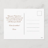  🐇Bunny Bliss Groeten Feestdagenkaart (Achterkant)