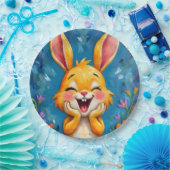Bunny Bliss Papieren Bordje (Feest)