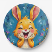 Bunny Bliss Papieren Bordje (Voorkant)