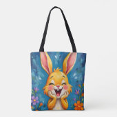 Bunny Bliss Tote Bag (Achterkant)