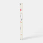Bunny Bloom Delight iPhone 16 Hoesje (Linkerkant)
