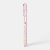 Bunny Bloom Delight iPhone 16 Hoesje (Linkerkant)