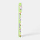 Bunny Bloom Delight iPhone 16 Hoesje (Rechterkant)