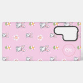 Bunny Bloom Delight Samsung Galaxy Hoesje (Achterkant horizontaal)