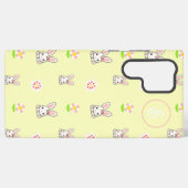 Bunny Bloom Delight Samsung Galaxy Hoesje (Achterkant horizontaal)