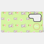 Bunny Bloom Delight Samsung Galaxy Hoesje (Achterkant horizontaal)