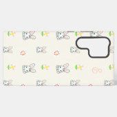 Bunny Bloom Delight Samsung Galaxy Hoesje (Achterkant horizontaal)