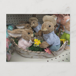 Bunny Boat Briefkaart