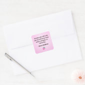 Bunny Boeddhisme "Smaak van een aardbei" Stickers (Envelop)