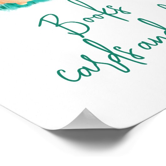 Bunny - Boekkaarten en geschenken Poster (Hoek)