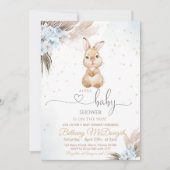 Bunny Boho baby shower  Kaart (Voorkant)