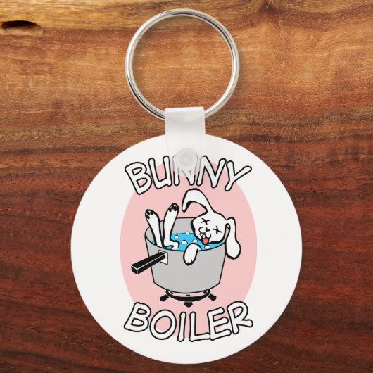 Bunny Boiler Sleutelhanger (Voorkant)