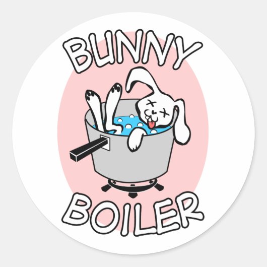 Bunny Boiler Sticker (Voorkant)