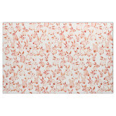 BUNNY BOMB Soft Peach Waterverf Rabbits Stof (Fat Quarter)