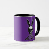 Bunny Bones – Gothic Easter Bunny - caneca Mok (Voorkant rechts)