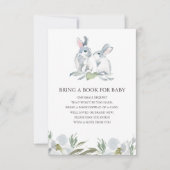 Bunny Book for Baby Insert Card Kaart (Voorkant)