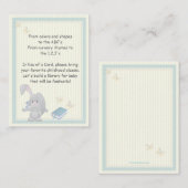 Bunny Book Request Enclosure Kaarten (Voorkant / Achterkant)