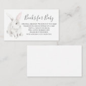 Bunny Books voor Baby-invoegkaart Informatiekaartje (Voorkant / Achterkant)
