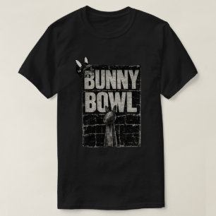 Bunny Bowl Vintage Sport Ontwerp T-shirt
