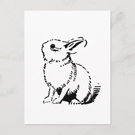 bunny briefkaart (Voorkant)