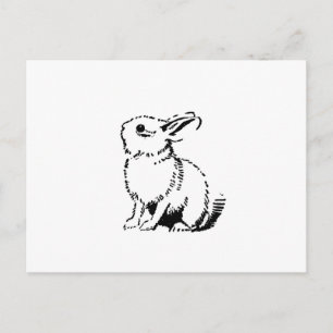 bunny briefkaart