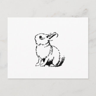 bunny briefkaart