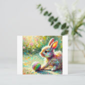 Bunny Briefkaart (Staand voorkant)