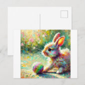 Bunny Briefkaart (Voorkant / Achterkant)