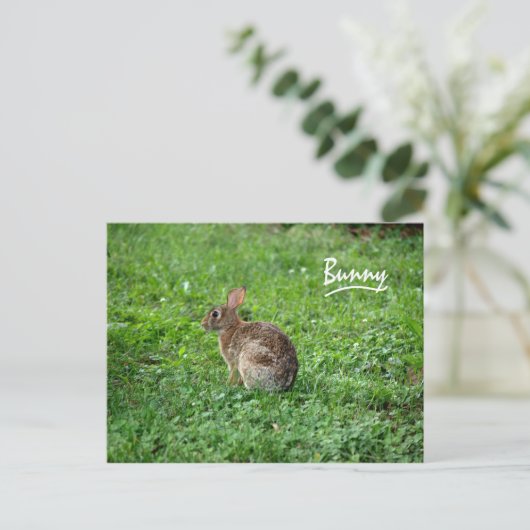 Bunny Briefkaart (Staand voorkant)