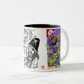 Bunny Brigade Tweekleurige Koffiemok (Voorkant rechts)