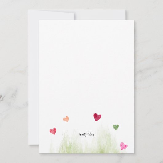 Bunny Broers en Zussen Kaart (Achterkant)