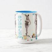 Bunny Bubbles Coffee Mok (Voorkant rechts)