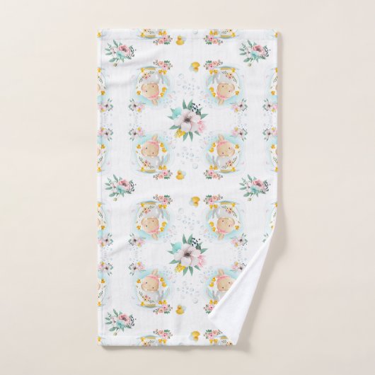 Bunny bubbletime bad handdoek (Handdoek)