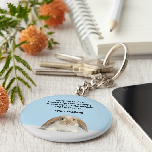 Bunny Buddhism Basic Sleutelhanger (Zijkant)