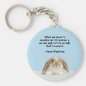Bunny Buddhism Basic Sleutelhanger (Voorkant)