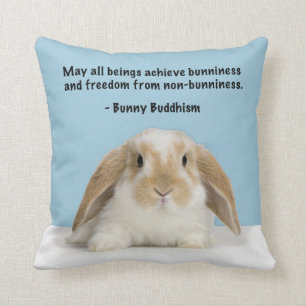 Bunny Buddhism Lop Bunny Pillow Kussen