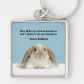Bunny Buddhism Lop Bunny Sleutelhanger (Voorkant)