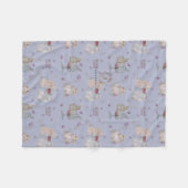 Bunny Buddies Baby Fleece Blanket (Voorkant (Horizontaal))