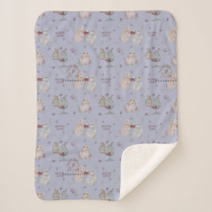 Bunny Buddies Baby Fleece Deken