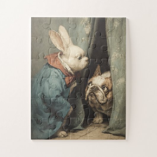 Bunny & Bulldog – Verhalenboekpuzzel Legpuzzel (Verticaal)