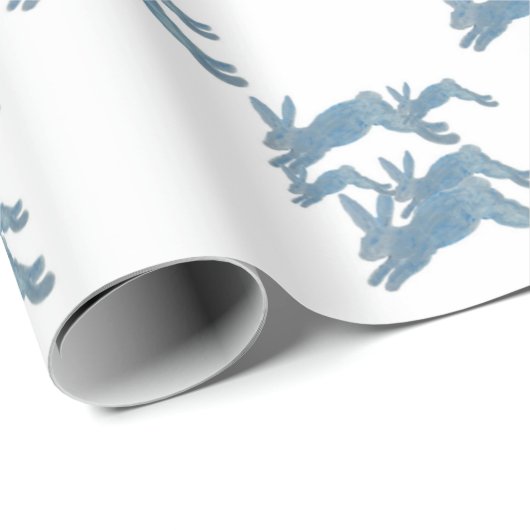 Bunny Bunnies Rabbit Stampede Cadeaupapier (Rol Hoek)