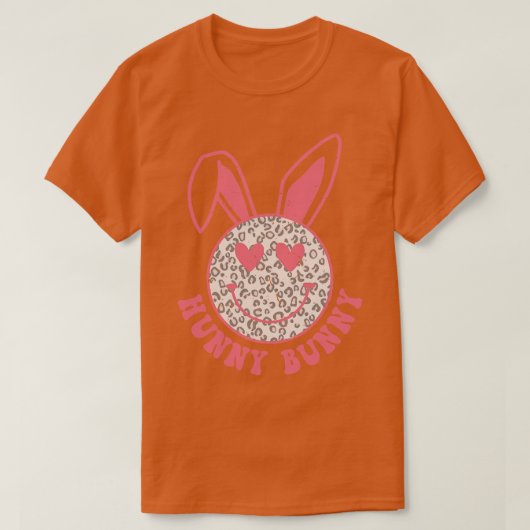 Bunny bunny leopard t-shirt (Design voorkant)