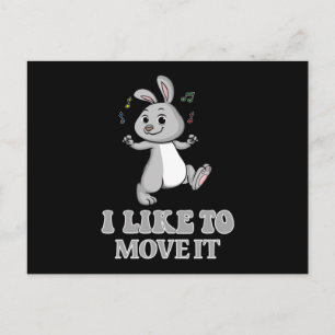 Bunny Bunny Rabbit Funny Cute Gift Idee Briefkaart