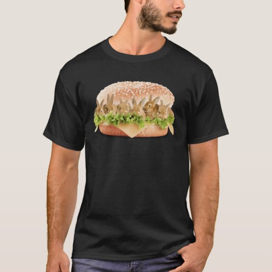 Bunny Burger T-shirt (Voorkant)