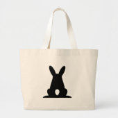 Bunny Butt Grote Tote Bag (Voorkant)